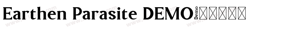 Earthen Parasite DEMO字体转换
